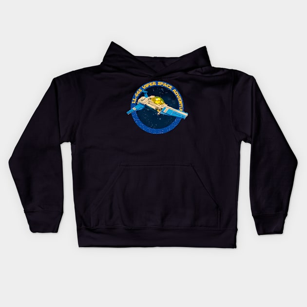 LL 665 Viper Space Adventure Kids Hoodie by mamahkian